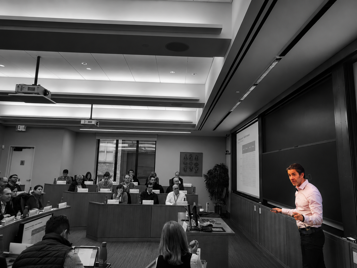 IESE Manhattan Executive Education classroom